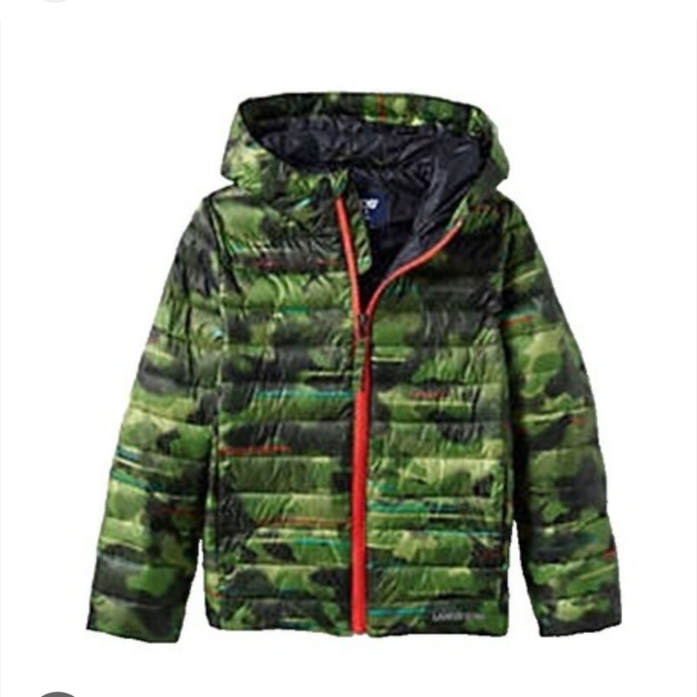 Kids' Insulated Down Alternative ThermoPlume Hooded Packable Jacket Green XXL 16